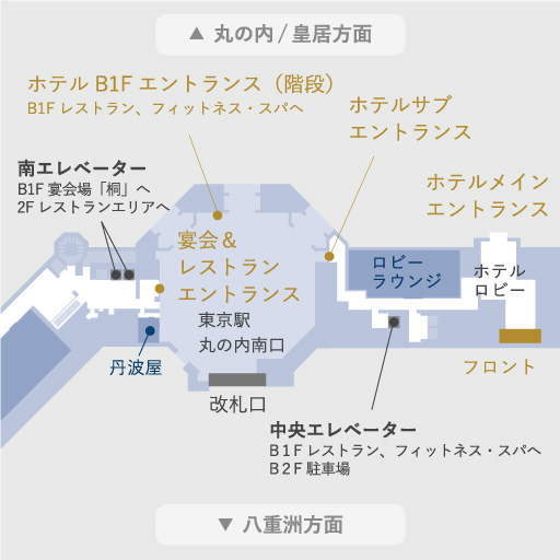 エントランスのご案内MAP